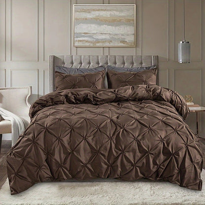 LZINA™ | Amore Luxury Pinch Pleat Duvet Cover Set