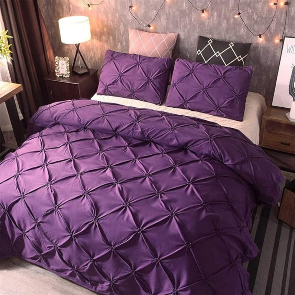 LZINA™ | Amore Luxury Pinch Pleat Duvet Cover Set