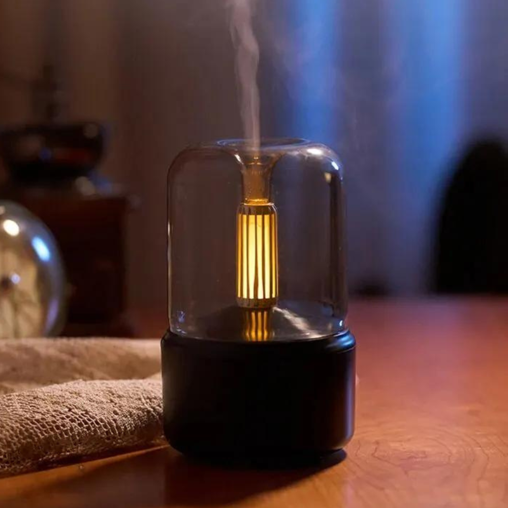 LZINA™ | Aromin – Portable Mini Aroma Diffuser with Night Light