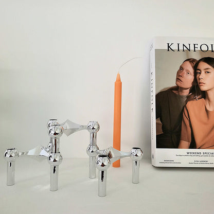 LZINA™ | Art Metal Candle Holder