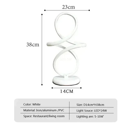 BowLift Luxe Lines Table Lamp – Sleek, Modern Lighting for Your Space