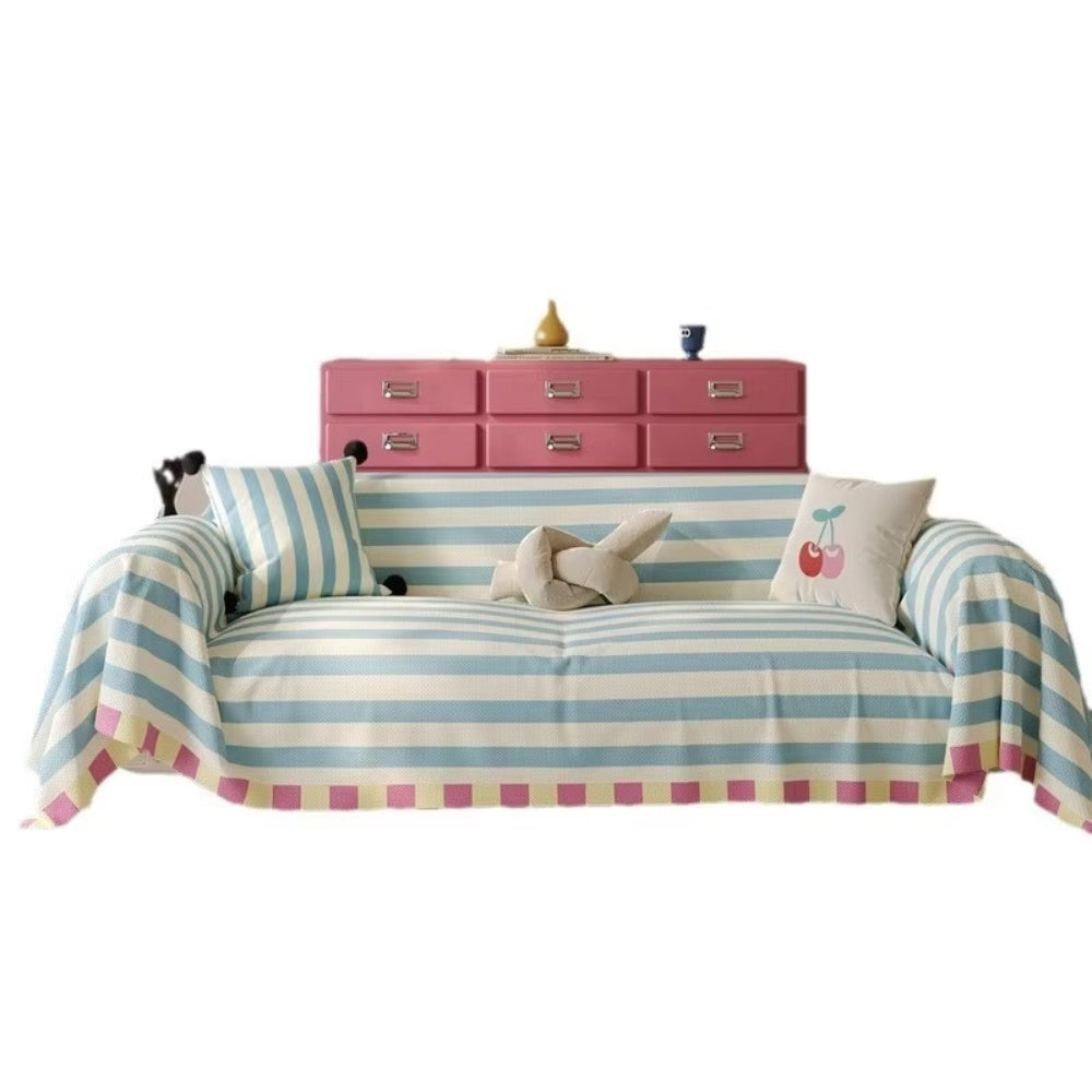 BowLift | Atelier Pastel Striped Sofa Cover