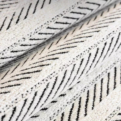 BowLift | Aurivelle Herringbone Scallop Edge Sofa Cover