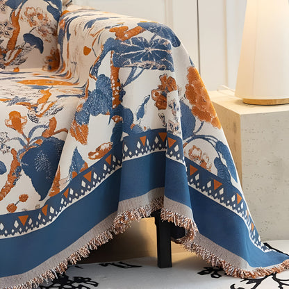 BowLift | Autumn Vines Jacquard Sofa Cover
