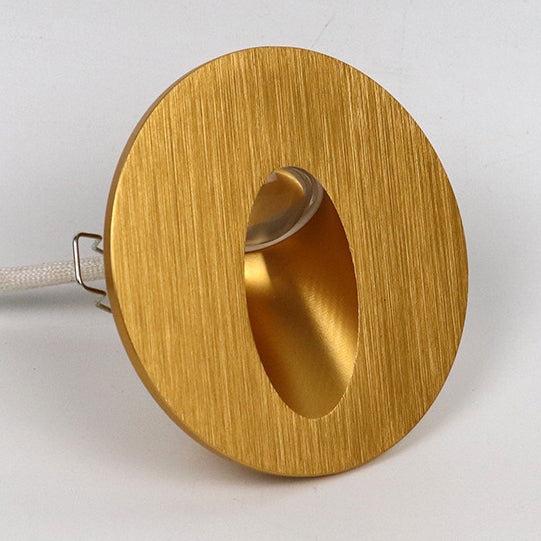 BowLift Modern Art Deco LED Wall Light - Waterproof Aluminum, Round-Square Design for Hallways