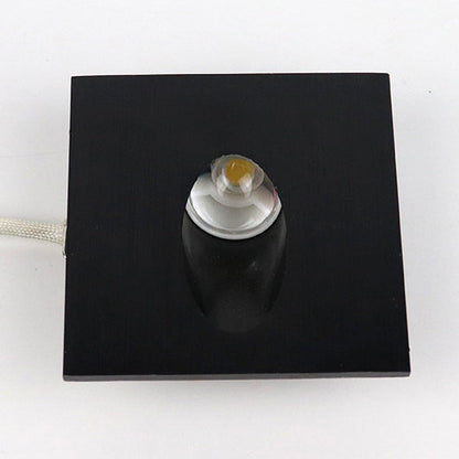 BowLift Modern Art Deco LED Wall Light - Waterproof Aluminum, Round-Square Design for Hallways