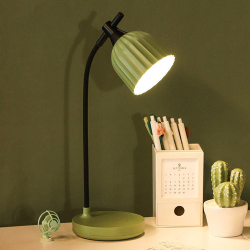 BowLift Modern Minimalist Round Folded ABS LED Table Lamp for Living Room — Sleek, Energy-Efficient Lighting