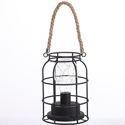 BowLift Modern Minimalist LED Table Lamp with Iron Frame — Vertical Striped Pattern, Square & Round Design for Living Room