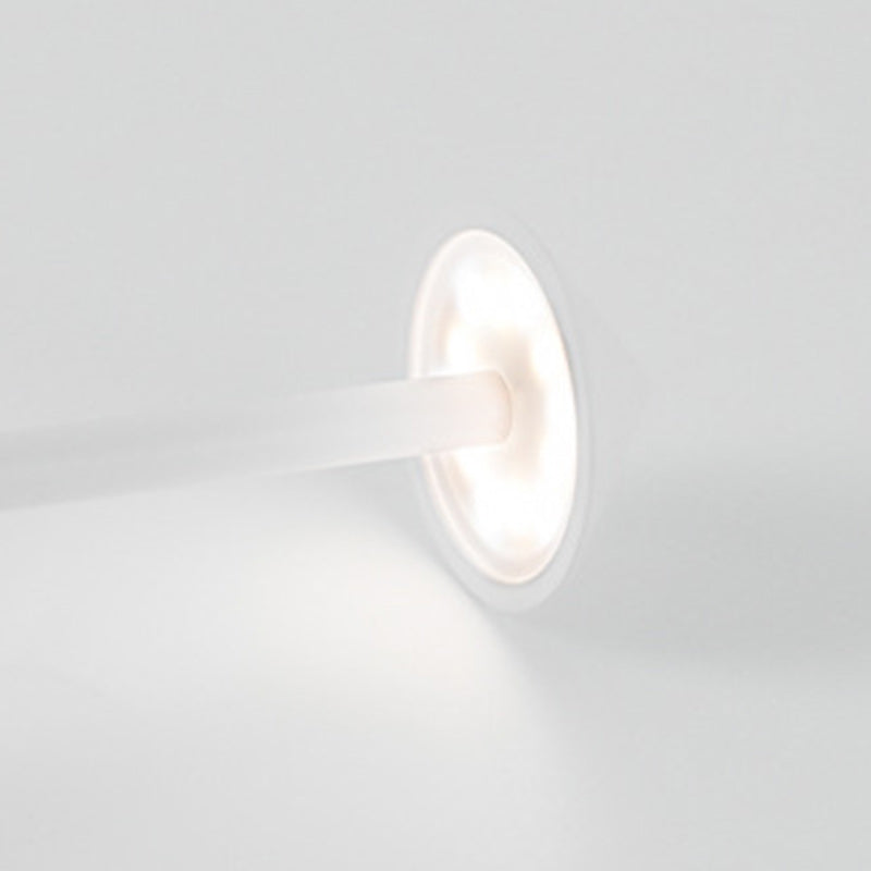 BowLift Modern Minimalist LED Table Lamp — Triangular, Cone & Round Forms in Acrylic Cylinder and Iron for Living Room