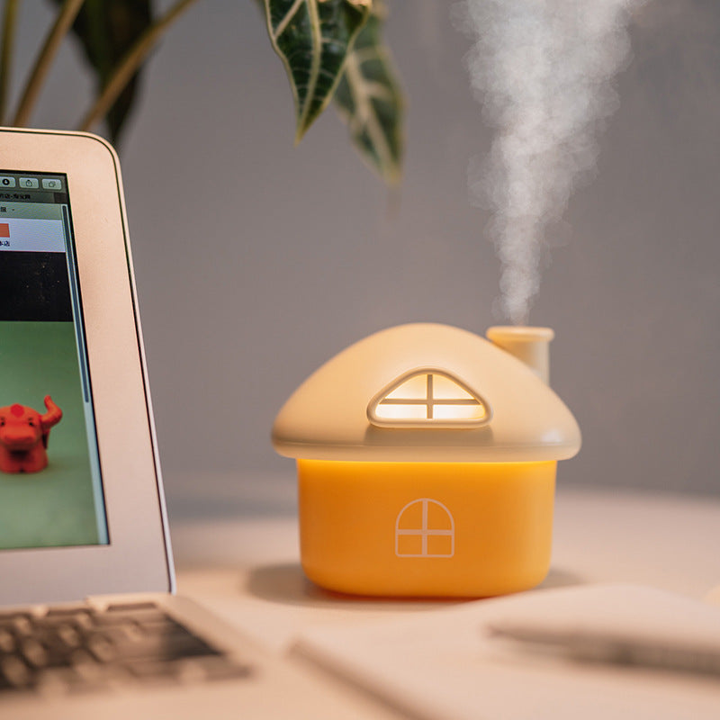 LZINA™ | Desktop Small Igloo Night Light Humidifier