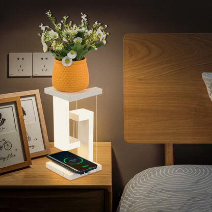 LZINA™ | Floating Anti-Gravity Wireless Charging Night Light