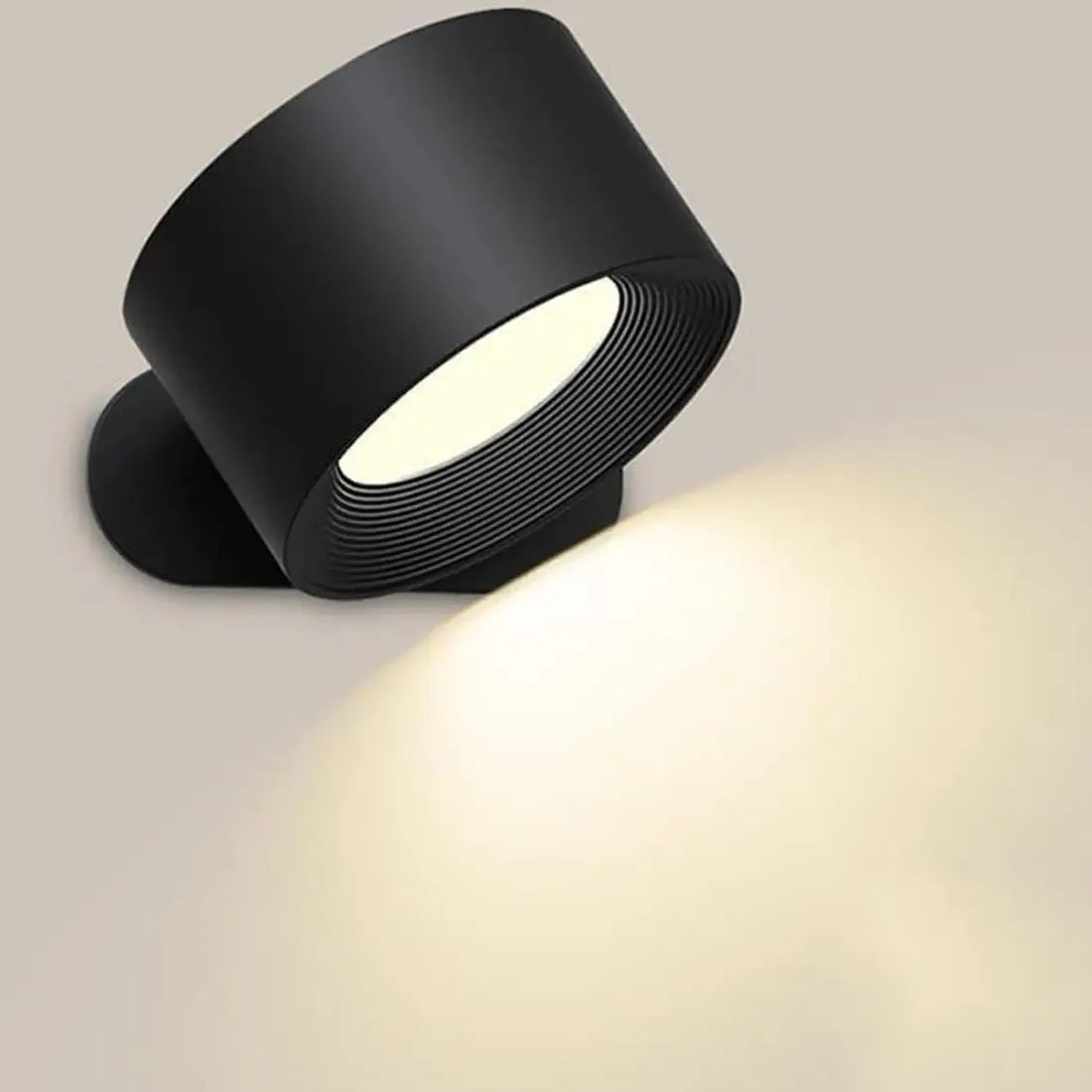 BowLift Wall Lamp - Rechargeable Wireless, 360° Rotating Light