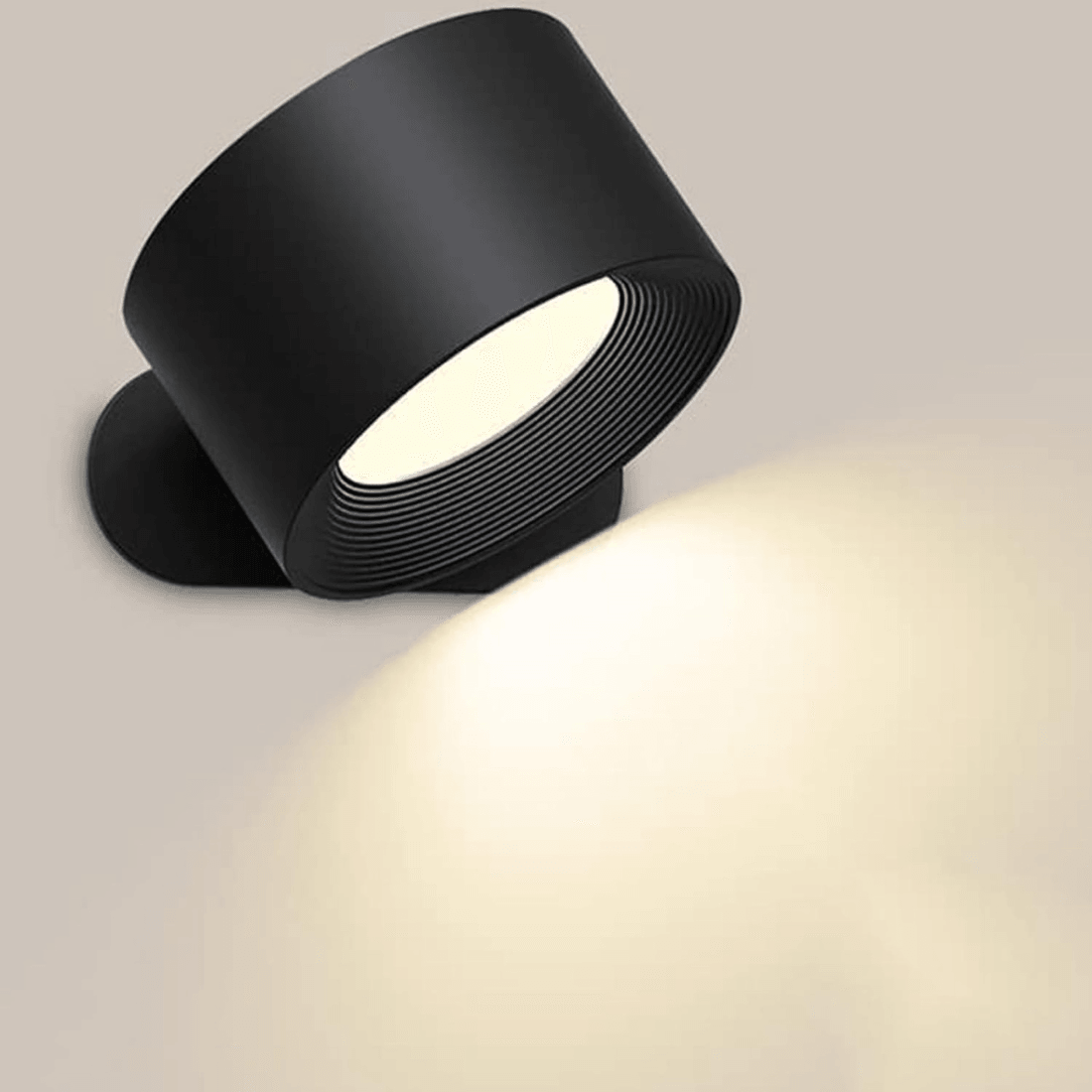 BowLift 360° Wireless Rechargeable Wall Light — Flexible, All-Angle LED Illumination