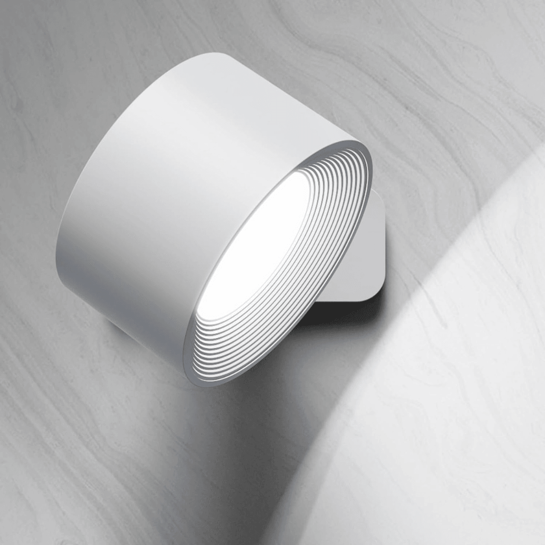BowLift 360° Wireless Rechargeable Wall Light — Flexible, All-Angle LED Illumination