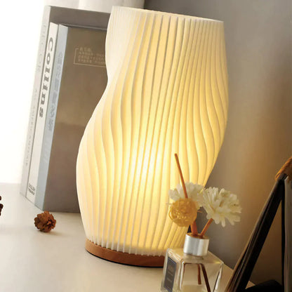 BowLift USB-Powered Table Lamp with an Elegant Wave Design | WaveGlow