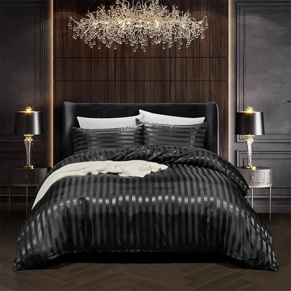 BowLift | NoirLuxe Set - Luxury Satin Duvet Cover for the Bedroom