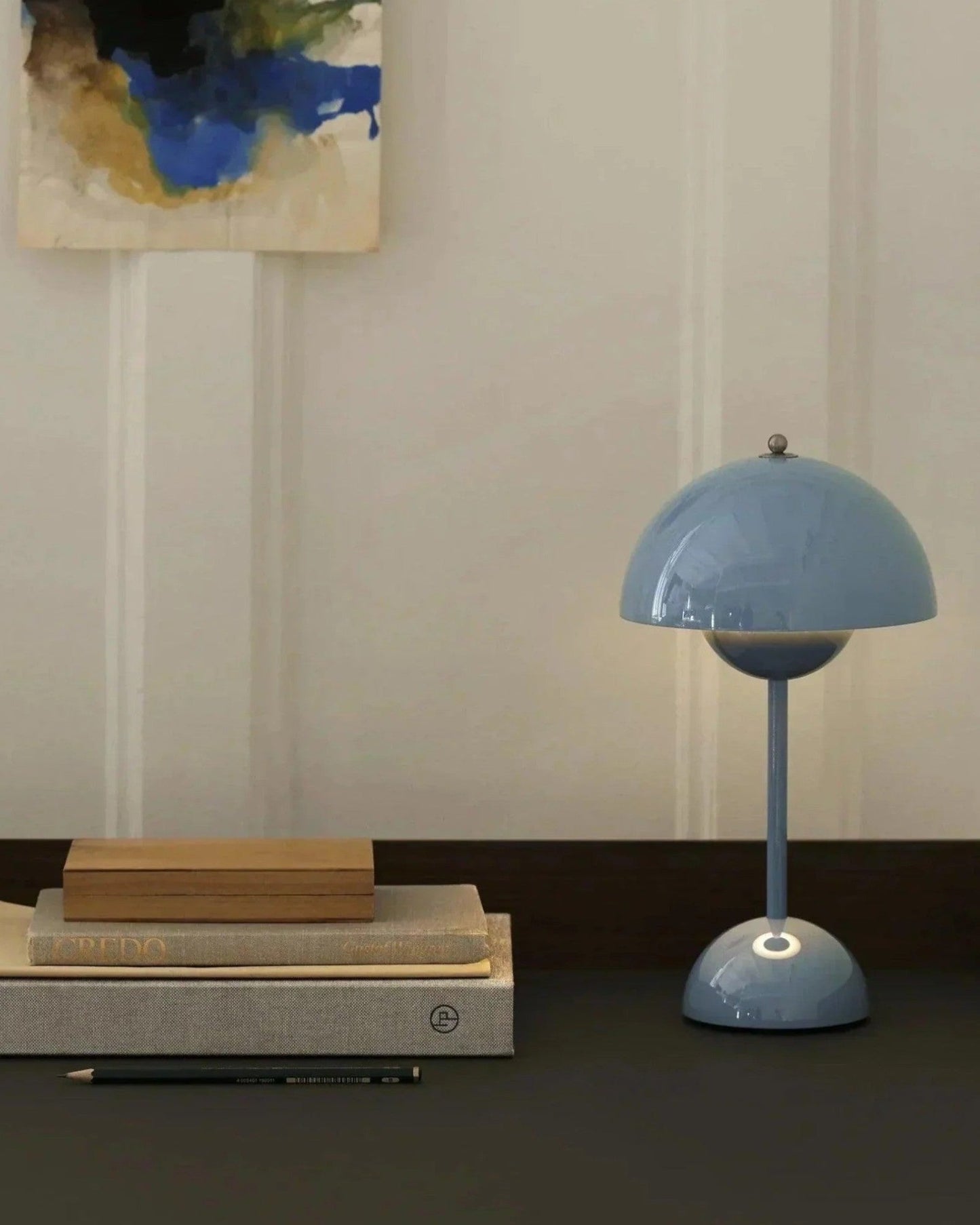 BowLift NordLight LED Table Lamp – Sleek Scandinavian Design, Dimmable and Eco-Friendly Metal Construction