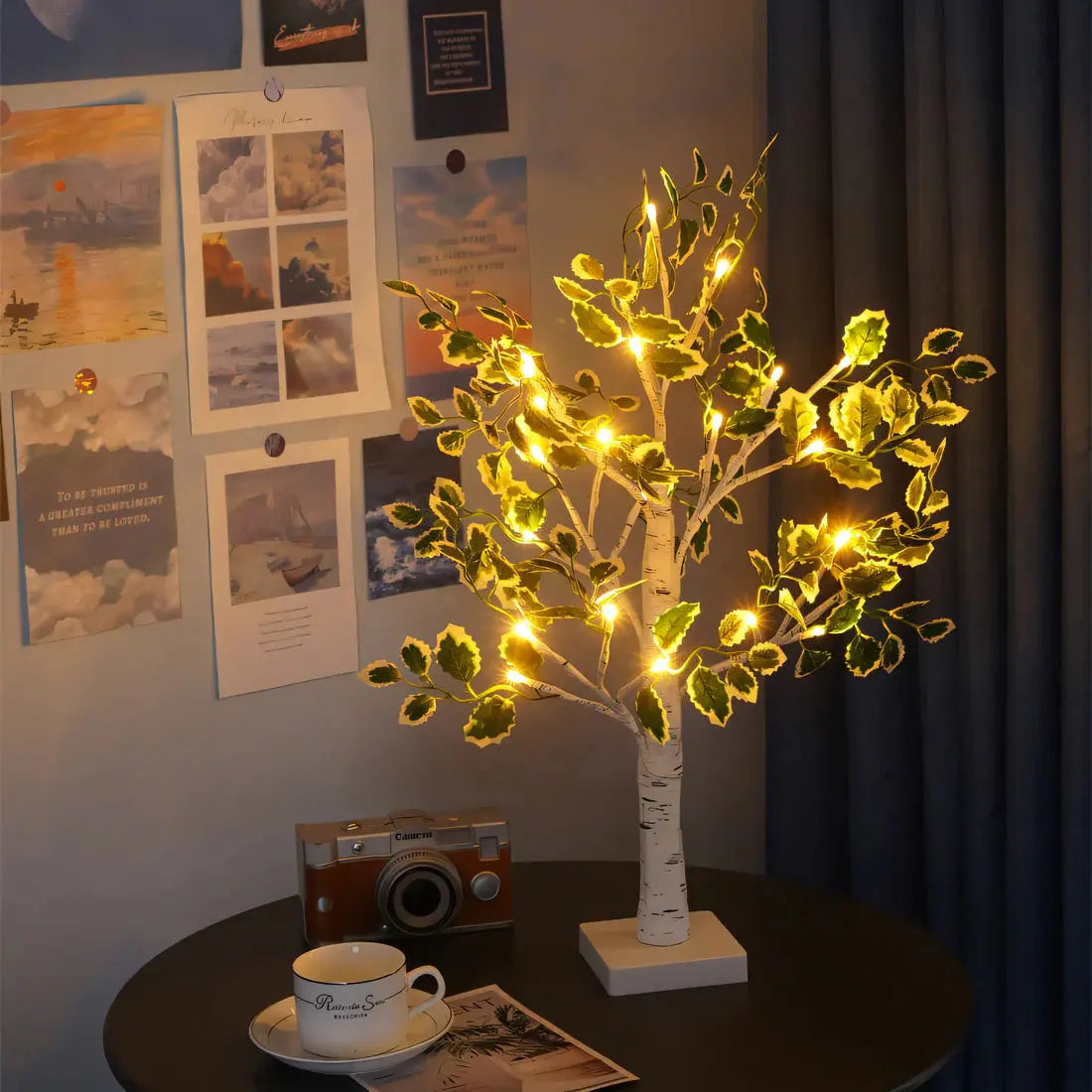 BowLift BrightTree Table Lamp — Enchanting Tree-Inspired Design with Cozy Warm LED Light