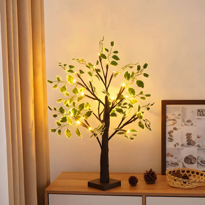 BowLift BrightTree Table Lamp — Enchanting Tree-Inspired Design with Cozy Warm LED Light