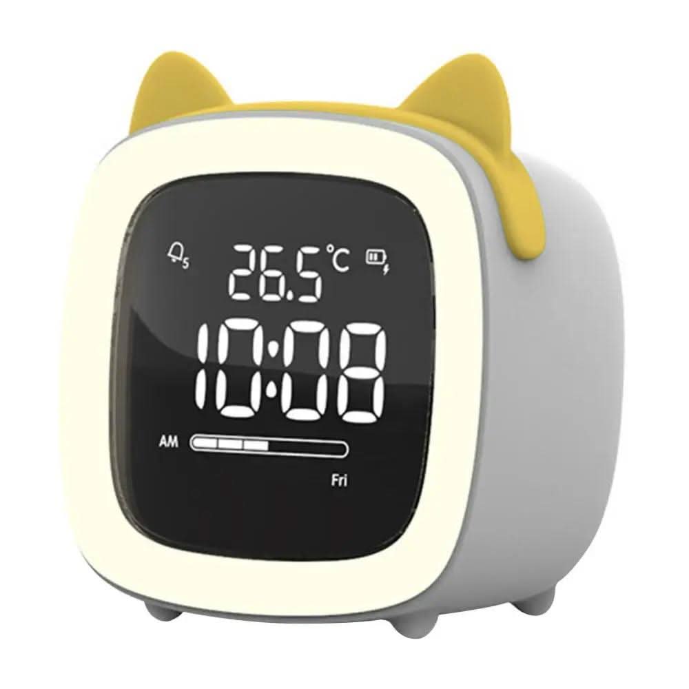 LZINA™ | Children's Alarm Clock and Gentle Night Light