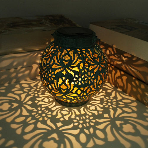 LZINA™ | SolarLotte – Cozy garden lantern with solar energy