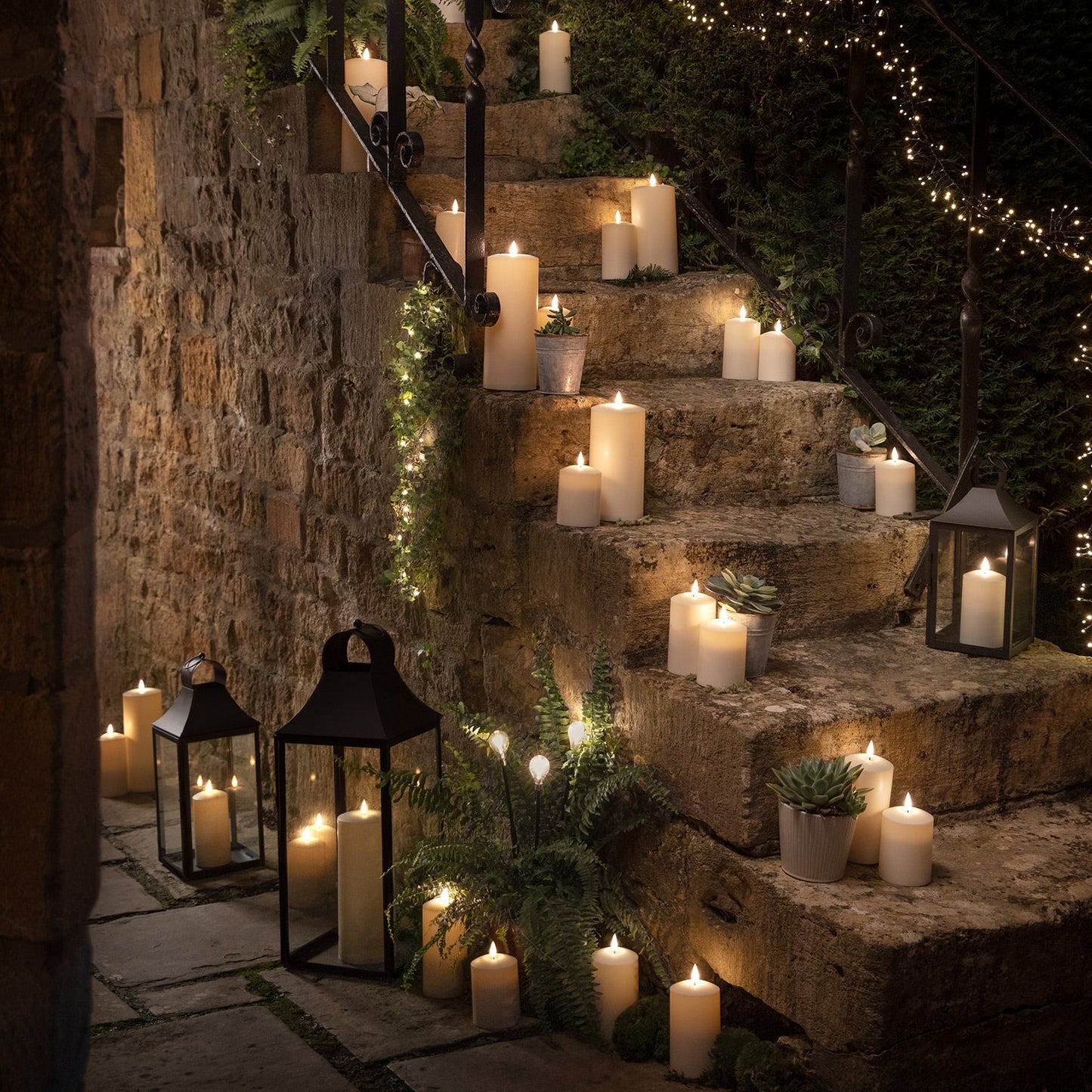 LZINA™ | 3 Piece Set TruGlow Solar Candles