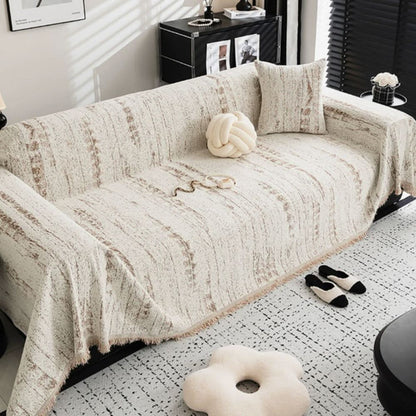 BowLift | Elegant chenille sofa cover with easy care