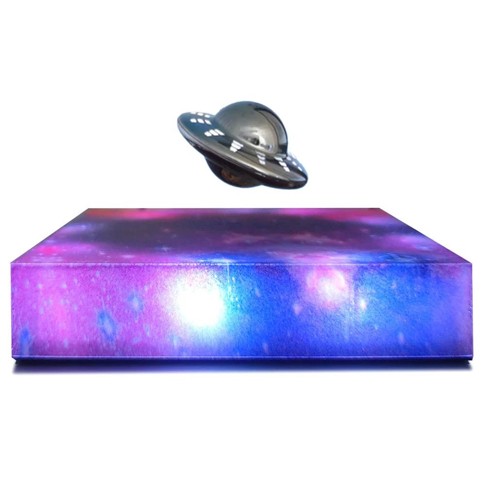 LZINA™ | Floating Spaceship LED Night Light with Magnetic Levitation Technology