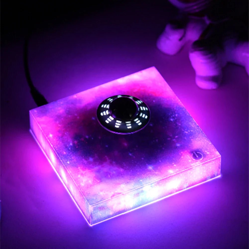 LZINA™ | Floating Spaceship LED Night Light with Magnetic Levitation Technology