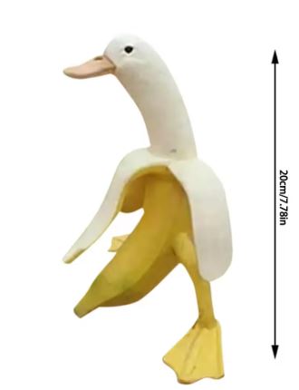 LZINA™ | Banana Duck Ornament