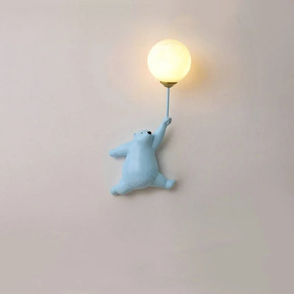 LZINA™ | FairyGlow – Cartoon Wall Light for Kids | Magical Night Light with 3D Moon Design