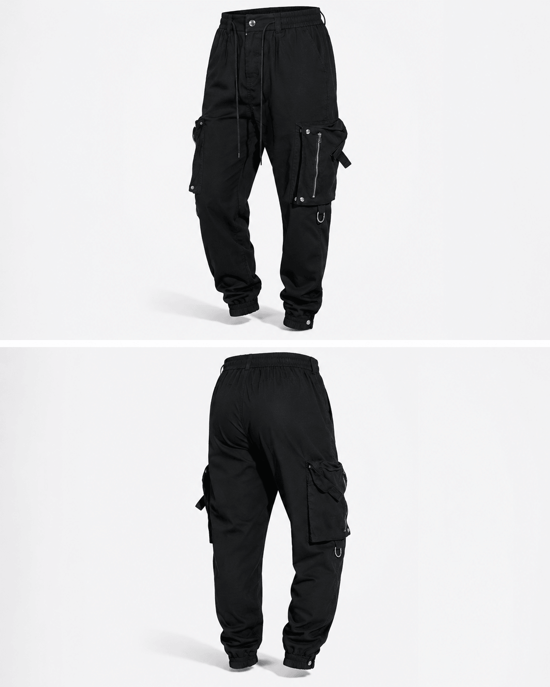 Women’s Tactical Cargo Joggers Drawstring Outdoor Trousers