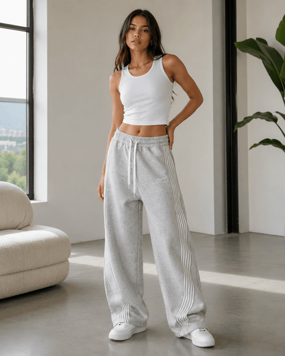 Women’s Y2K Embroidered Cargo Joggers Drawstring Sweatpants