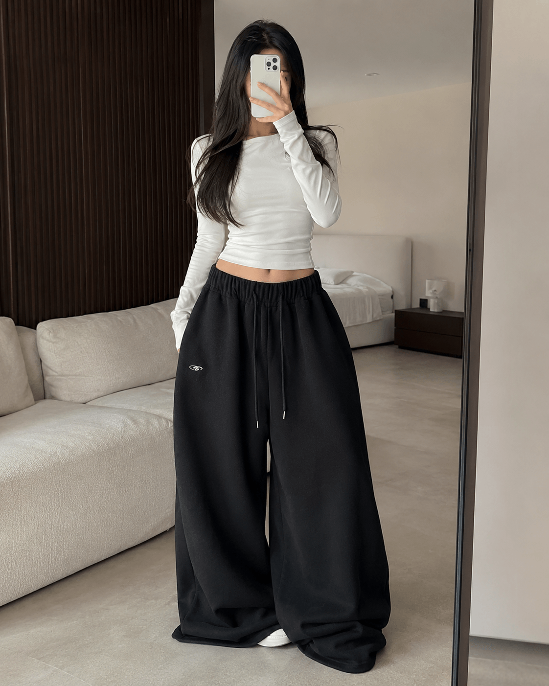 Women’s High Waist Oversized Wide Leg Sweatpants