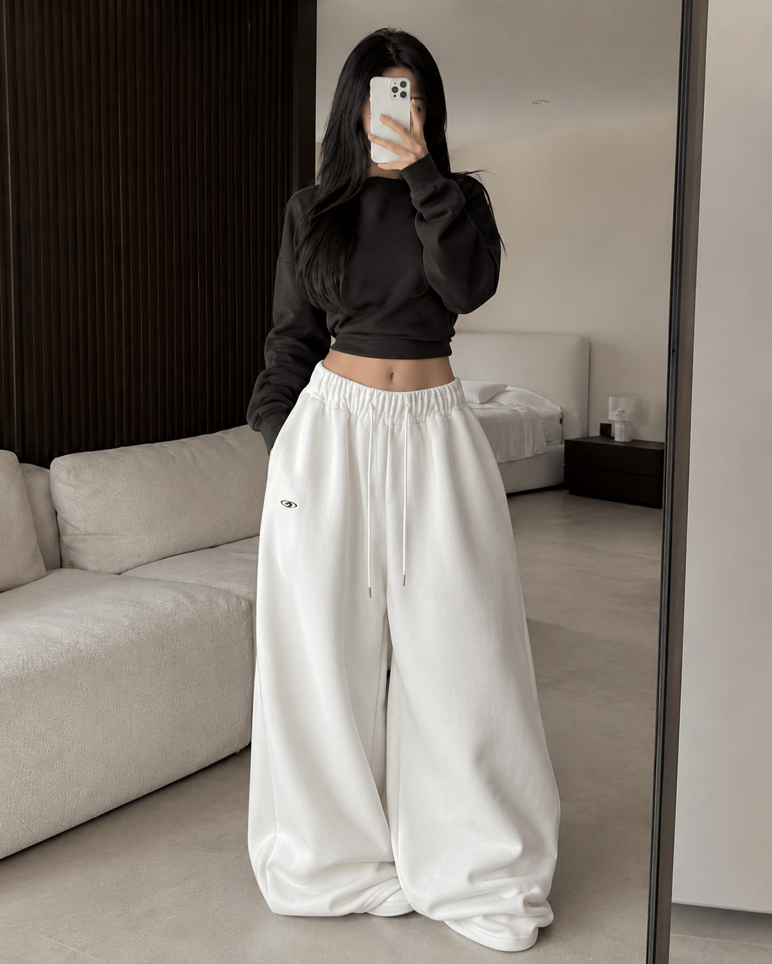 Women’s High Waist Oversized Wide Leg Sweatpants