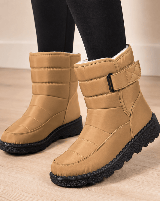 Women’s Waterproof Winter Snow Boots Plush Lined Ankle Boots