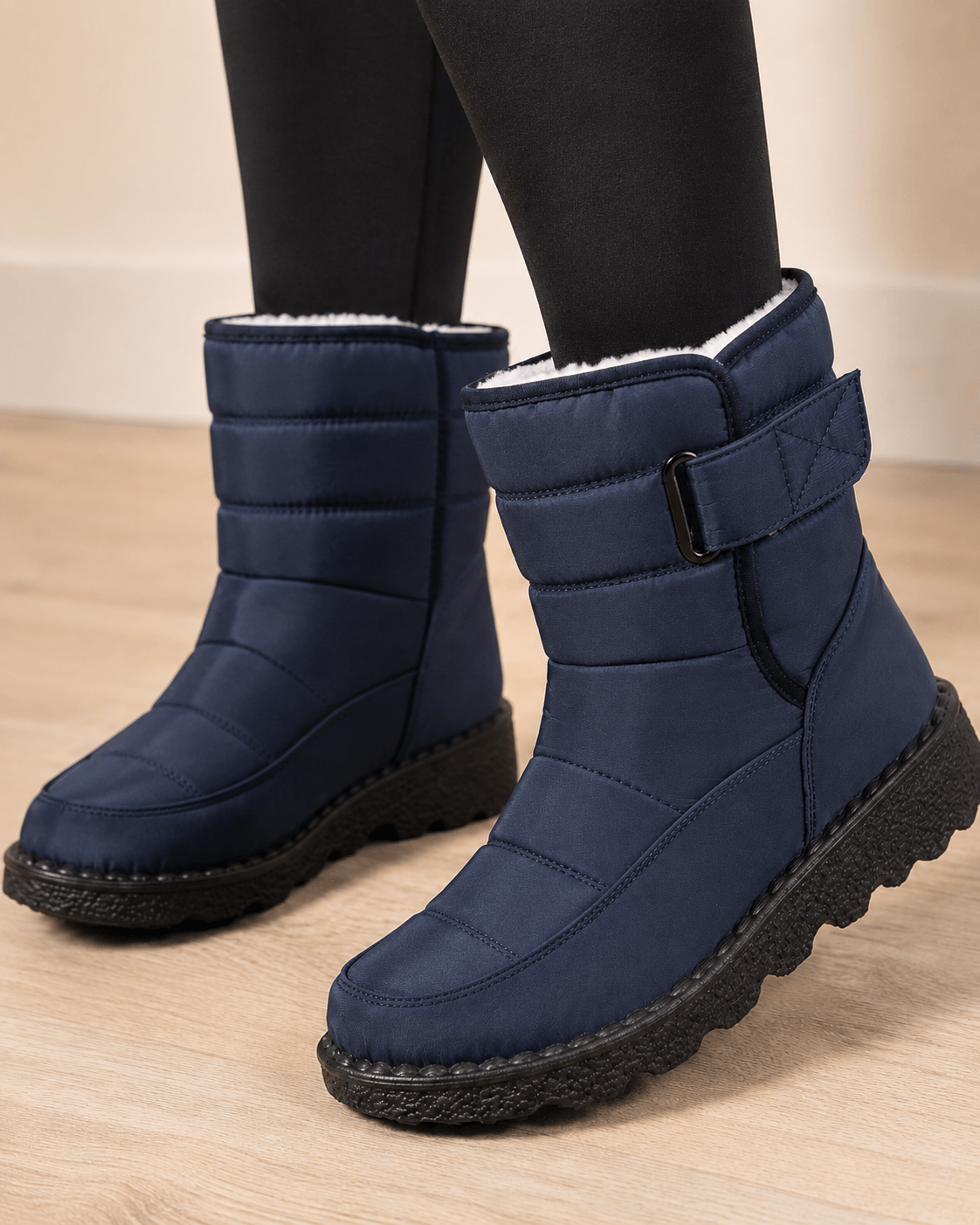 Women’s Waterproof Winter Snow Boots Plush Lined Ankle Boots