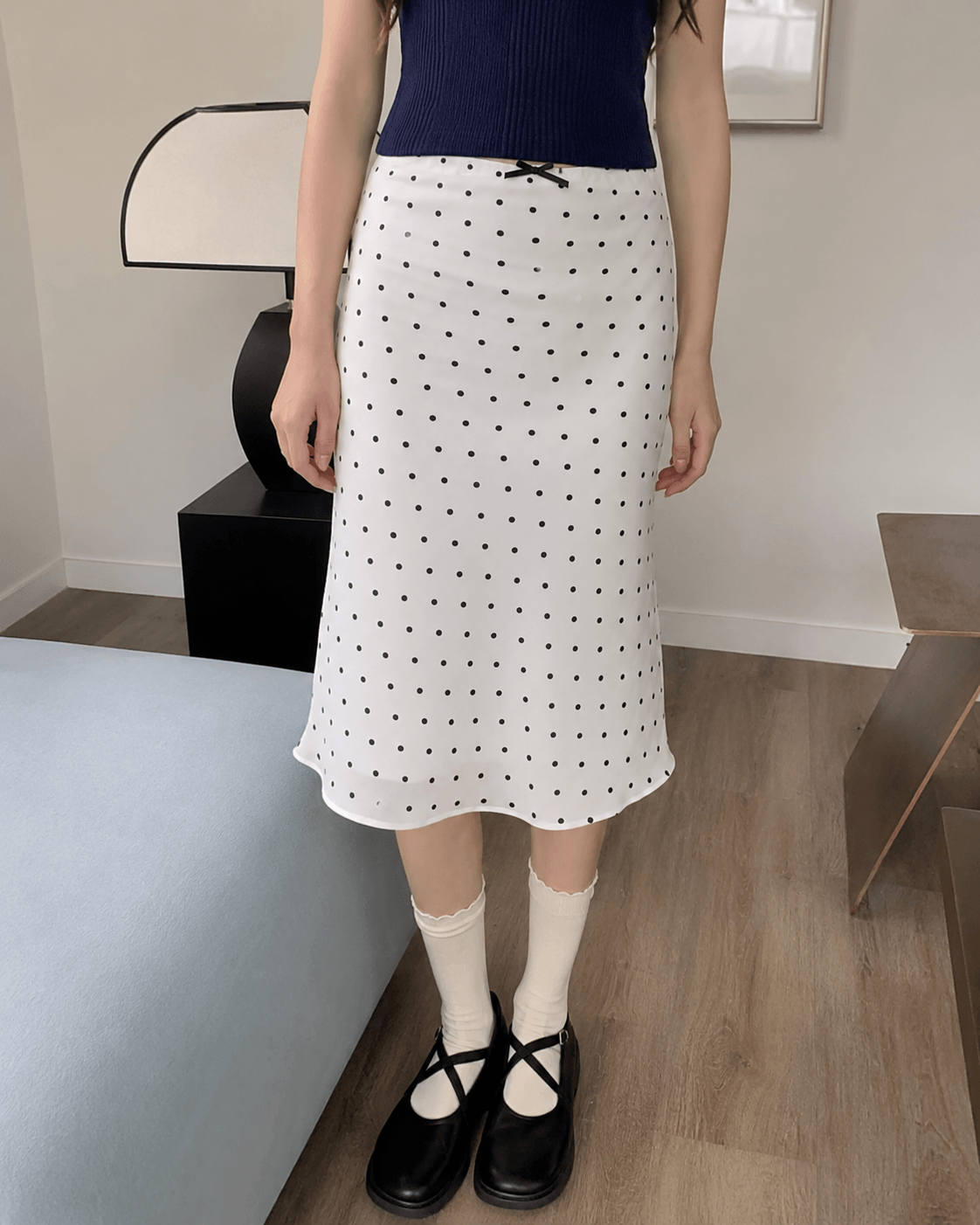 Women’s Plaid A-Line Midi Skirt High Waist Checked Summer Skirt