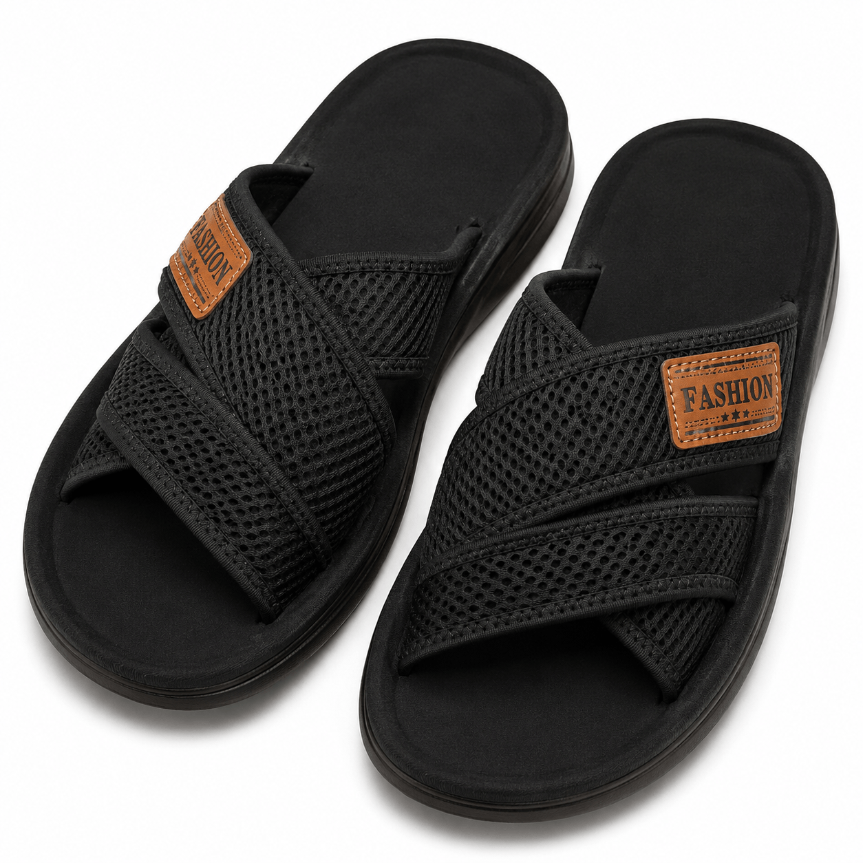 Women’s Mesh Wedge Sandals Open Toe Pull On Summer Shoes