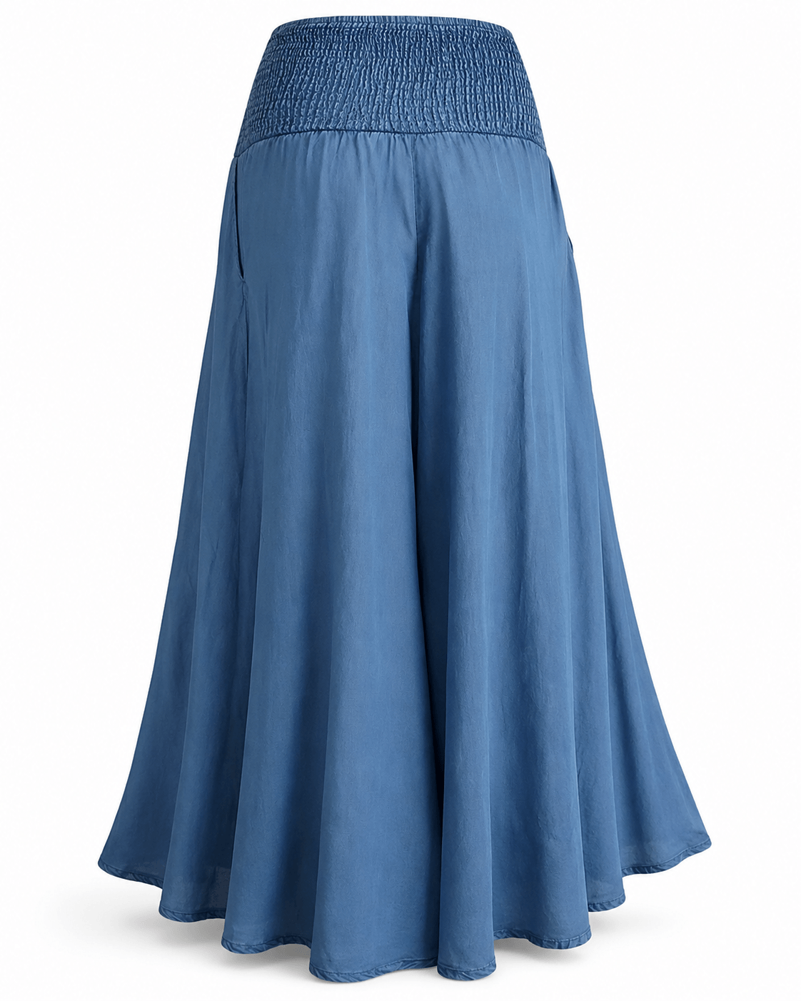 Women’s Elastic Waist Wide Leg Palazzo Trousers