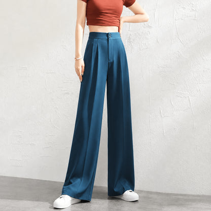 Women’s High Waisted Wide Leg Trousers