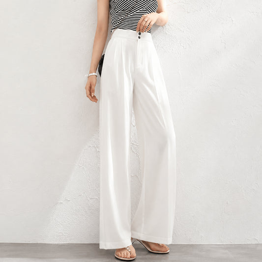 Women’s High Waisted Wide Leg Trousers