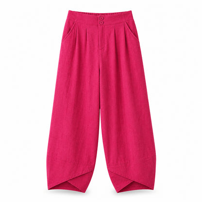 Women’s Relaxed Tapered Summer Trousers