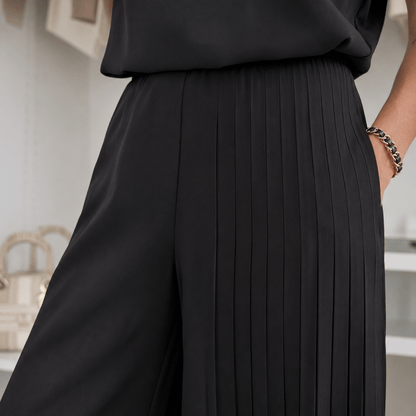 Women’s Sleeveless Top & Wide Leg Trousers Co-Ord Set