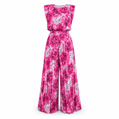 Women’s Sleeveless Top & Wide Leg Trousers Co-Ord Set