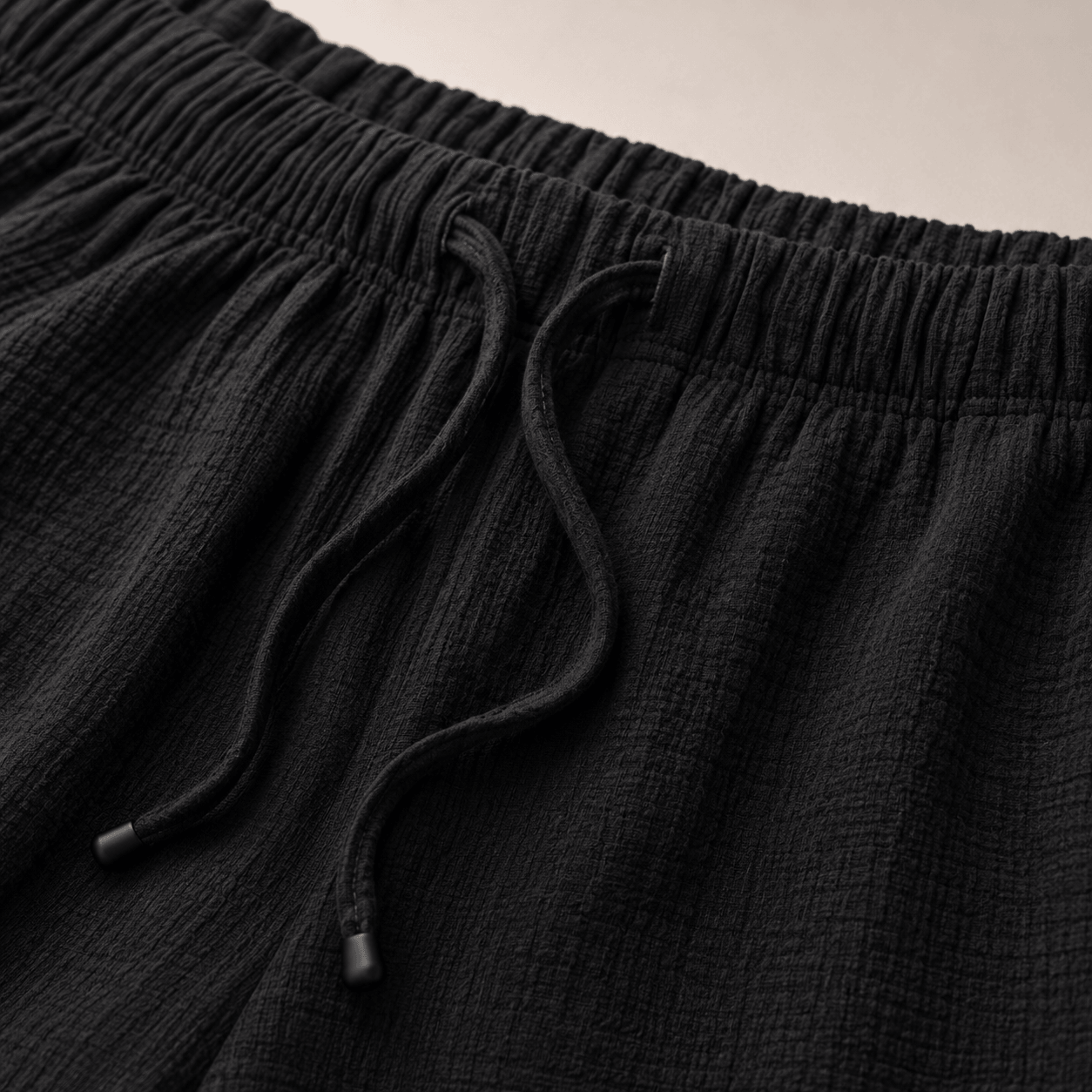 Women’s Drawstring Elastic Waist Wide Leg Trousers