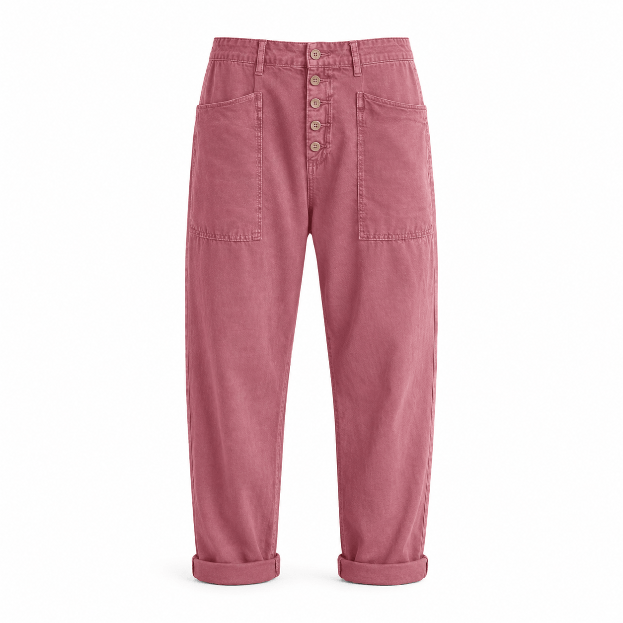 Women’s High Waist Tapered Casual Trousers