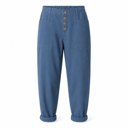 Women’s High Waist Tapered Casual Trousers