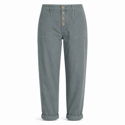 Women’s High Waist Tapered Casual Trousers