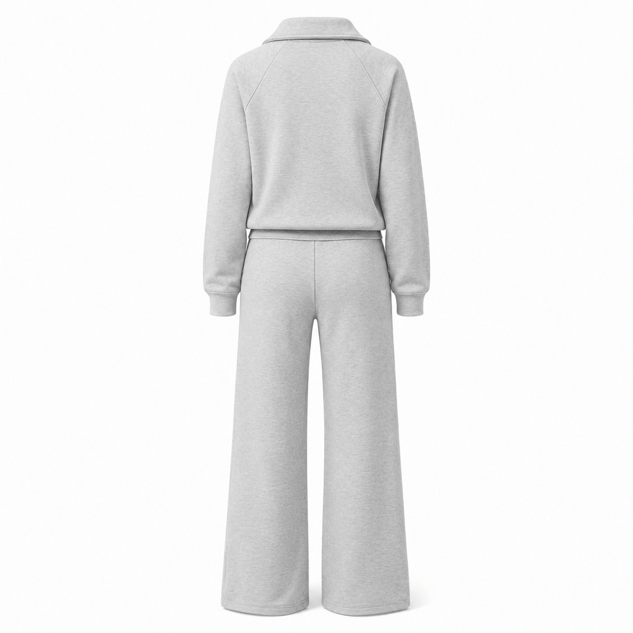 Women’s Half Zip Wide Leg Lounge Set